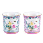 Tea Cups Set of 2, 3.53 Mini Ceramic - Image 4