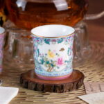 Tea Cups Set of 2, 3.53 Mini Ceramic