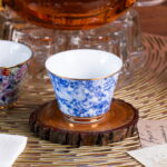 Ceramic Teacups 65ml/2oz Coffee Cup Set of 2 Vintage Mate Cup - Image 5