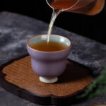 Tea Cup Set of 2 Porcelain Small Tea Cups - Image 2