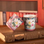 Tea Cups Set of 2, 3.53 Mini Ceramic - Image 2