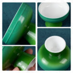 Tea Cup1.9oz Small Tea Cups for Party Porcelain Tea Cup Set - Image 3