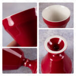 Tea Cup 3oz Small Tea Cups Set of 2 Ceramic Tea Cups for Home - Image 4