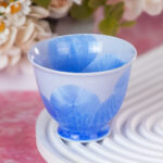 Ceramic Tea & Coffee Cups Set of 2 Vintage Espresso Mugs - Image 4