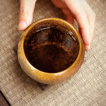 Meditation Cup 6.9oz Ceramic Tea & Coffee Cups Set of 2 - Image 6