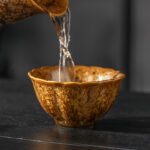 Flower-shaped Cup Ceramic Tea & Coffee Cups Set of 2 - Image 2