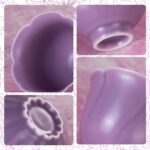 Ceramic Tea Cups Small 1.9oz Hand Painted Tea Party Mugs - Image 3