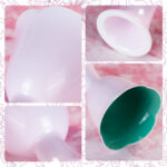 Ceramic Tea Cups 1.3oz Teacups Espresso Mug Cup Set of 2 - Image 3