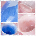 Ceramic Tea & Coffee Cups Set of 2 Vintage Espresso Mugs - Image 3