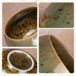 Ceramic Tea & Coffee Cups Set of 2 - Vintage Crystalline Glaze - Image 4