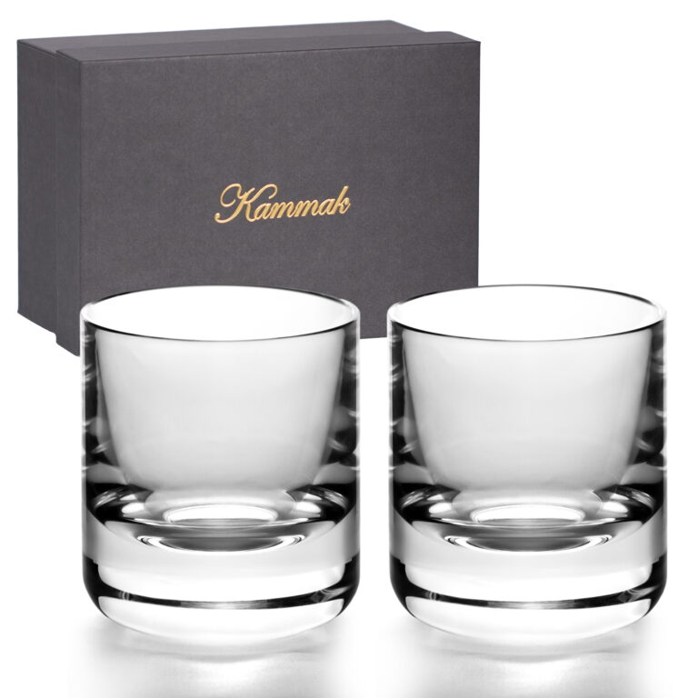 Crystal Whiskey Glasses Set of 2, 6.76oz Old Fashioned Glasses – detail view 1
