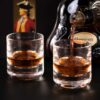 crystal whiskey glasses3 KAMMAK 7KPSP442N whiskey glasses side angle view showing silhouette