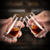 KAMMAK 7KPSP441N whiskey glasses side angle view showing silhouette