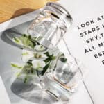 Crystal Whiskey Glasses Set of 2, 6.76oz Old Fashioned Glasses - Image 3