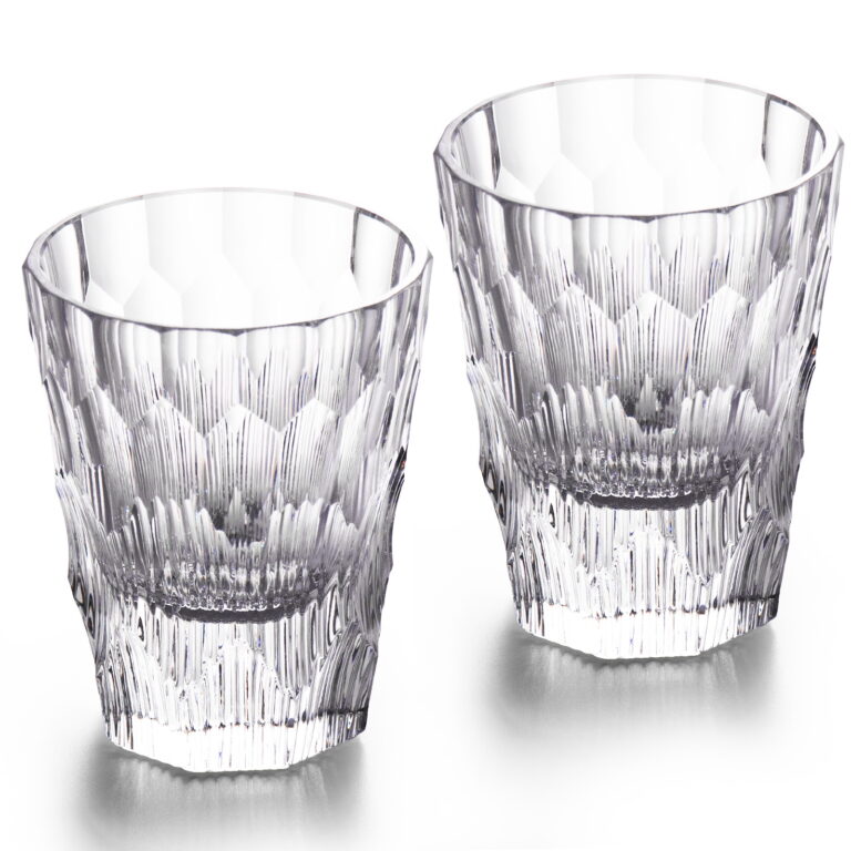 Crystal Whiskey Shot Glasses Set of 2,Handcrafted 6.09oz Old – detail view 1