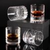crystal whiskey glasses5 KAMMAK 7KPSP442N whiskey glasses close-up material texture detail image 4