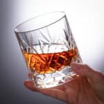 Crystal Whiskey Glasses Set of 2, Handcrafted 7.1oz Old - Image 2