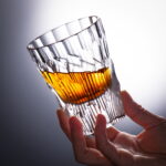 Crystal Whiskey Glasses Set of 2, Handcrafted 6.09oz Old - Image 2