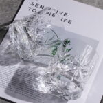 Crystal Whiskey Glasses Set of 2, Handcrafted 7.1oz Old - Image 5