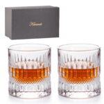 Whiskey Glass Set of 2 7.05oz Old Fashioned wine Glass - Image 2