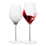 Wine Glasses Crystal Red and White 14.8oz Wine Glasses Set of 2