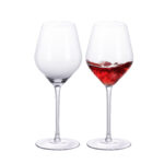 Wine Glasses Crystal Red and White 16oz Wine Glasses Set of 2