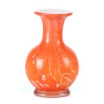Wind Grain Liuli Vase For Shelf Display Gallery Collectible Gift