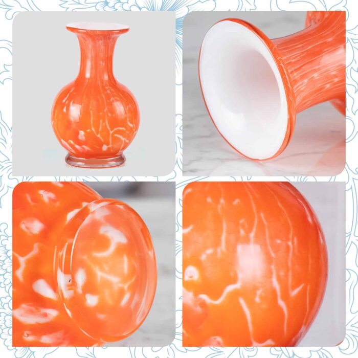 Wind Grain Liuli Vase For Shelf Display Gallery Collectible Gift - Image 3