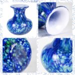 Wind Grain Liuli Vase For Spa Waiting Area Luxury Showcase Item - Image 3