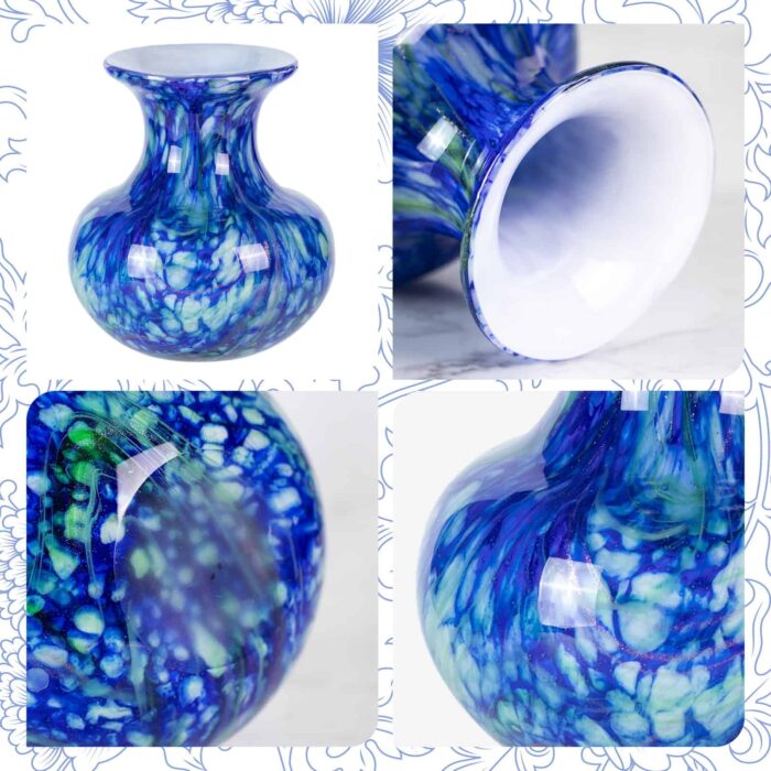 Wind Grain Liuli Vase For Spa Waiting Area Luxury Showcase Item - Image 3