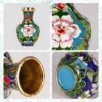 Modern Enamel Modern Vase For Fresh Flowers - Image 3