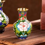 Modern Enamel Modern Vase For Fresh Flowers - Image 4