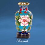 Enamel Decorative Bottle Mini Blue Vase Lightweight Bottle