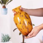 Beautiful Hand Blown Decorative Vase - Image 5