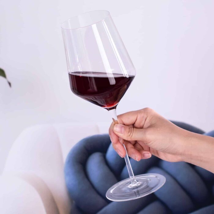 Professional Durable Red Wine Glasses 18oz Set of 2 - Image 3