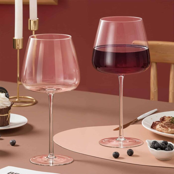 Large Crystal Boxed Wine Glass 25.36 oz Set of 2 - Image 4