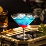 Martini Glasses Set of 2, 5.41 oz Clear Crystal Cocktail Glasses - Image 4