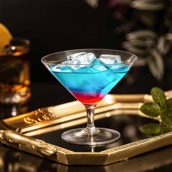 Martini Glasses Set of 2, 5.41 oz Clear Crystal Cocktail Glasses - Image 4