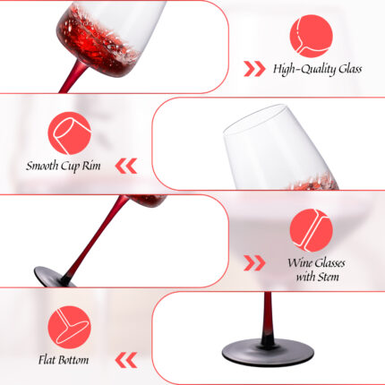 KAMMAK red wine glasses - detail image 3