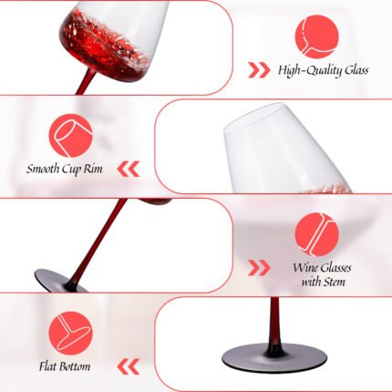 KAMMAK red wine glasses - detail image 3