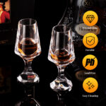 K9 Crystal Snifter Glass short handle Whiskey Glass for Brandy - Image 6