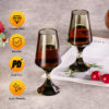 KAMMAK 7KPSP884N whiskey glasses styled on dining table image 5