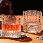 12-Facet K9 Crystal Whiskey Glass 7.44 oz (220ml) with Base - Image 3