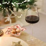 Wine Glasses Crystal Red and White 20oz Wine Glasses Set of 2 - Image 4