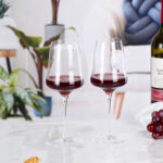 Wine Glasses Crystal 17oz Red and White Wine Glasses Set of 2 - Image 4