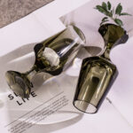 Black K9 Crystal Snifter Glass Set Stemmed Whiskey Glass - Image 4