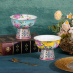 Ice Cream Dessert Bowl Bone China Ceramic Trifle Bowl Set of 2 - Image 5