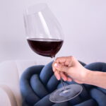 Wine Glasses Crystal Red and White 26.3oz Wine Glasses Set of 2 - Image 2
