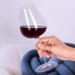 Wine Glasses 16.9oz Crystal Red and White Wine Glasses Set of 2 - Image 2