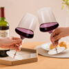 KAMMAK 8KPDSXY009 wine glasses side angle view showing silhouette